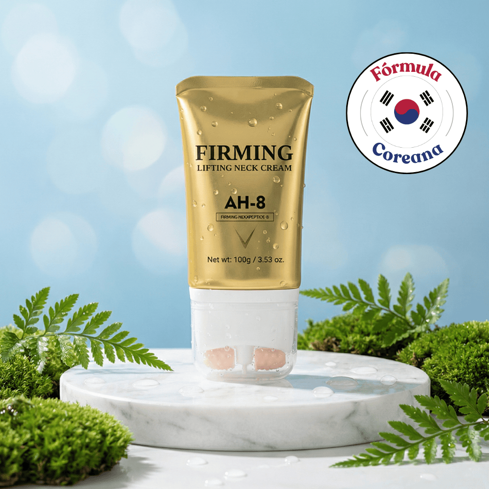 Crema con rodillo reafirmante para barbilla, cuello y papada ah-8 3 en 1  - FIRMAX™