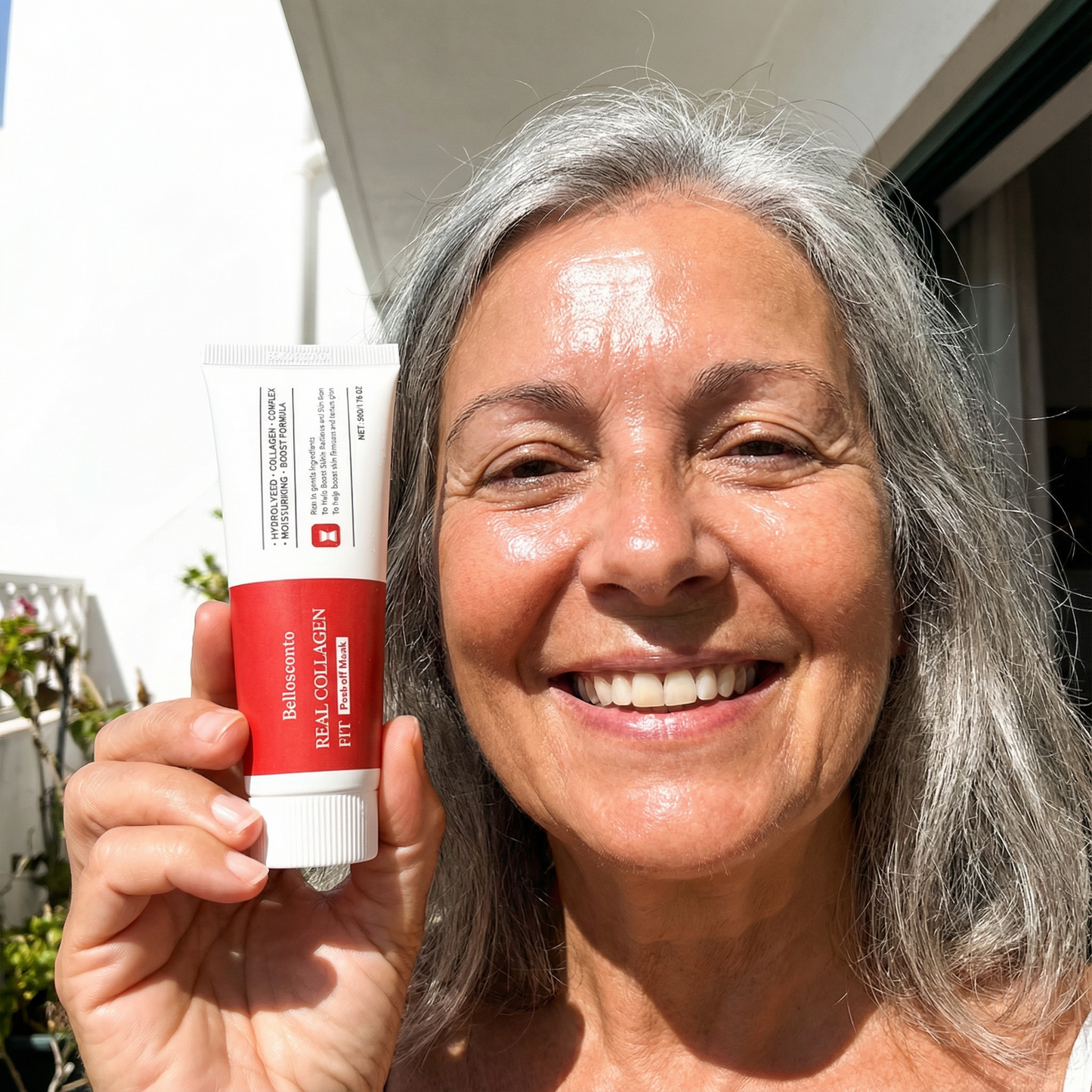 Máscara coreana rejuvenecedora de colágeno Peel Off - Collagen Fit™