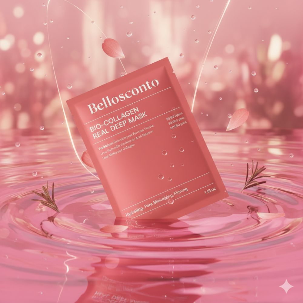 BIOMASK™ - 6 Máscara Rejuvenescedora de Bio - Colagénio - Comprar em Bello Sconto