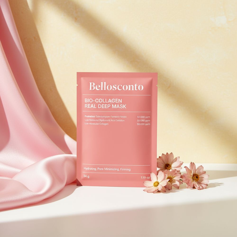 BIOMASK™ - 6 Máscara Rejuvenescedora de Bio - Colagénio - Comprar em Bello Sconto