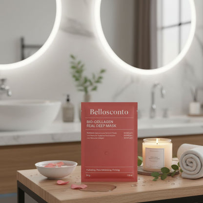 BIOMASK™ - 6 Máscara Rejuvenescedora de Bio - Colagénio - Comprar em Bello Sconto