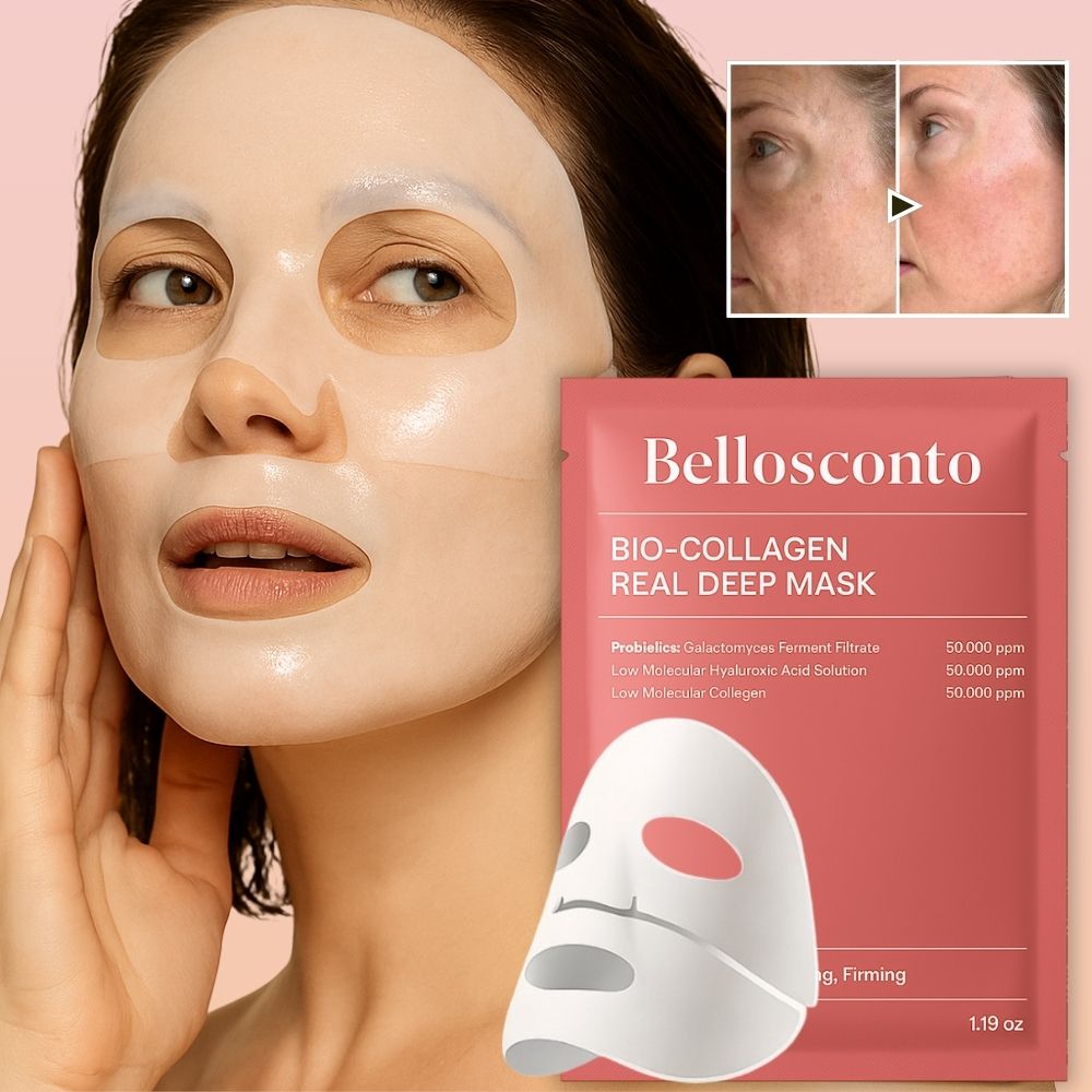 BIOMASK™ - Máscara Rejuvenescedora de Bio - Colagénio - Comprar em Bello Sconto