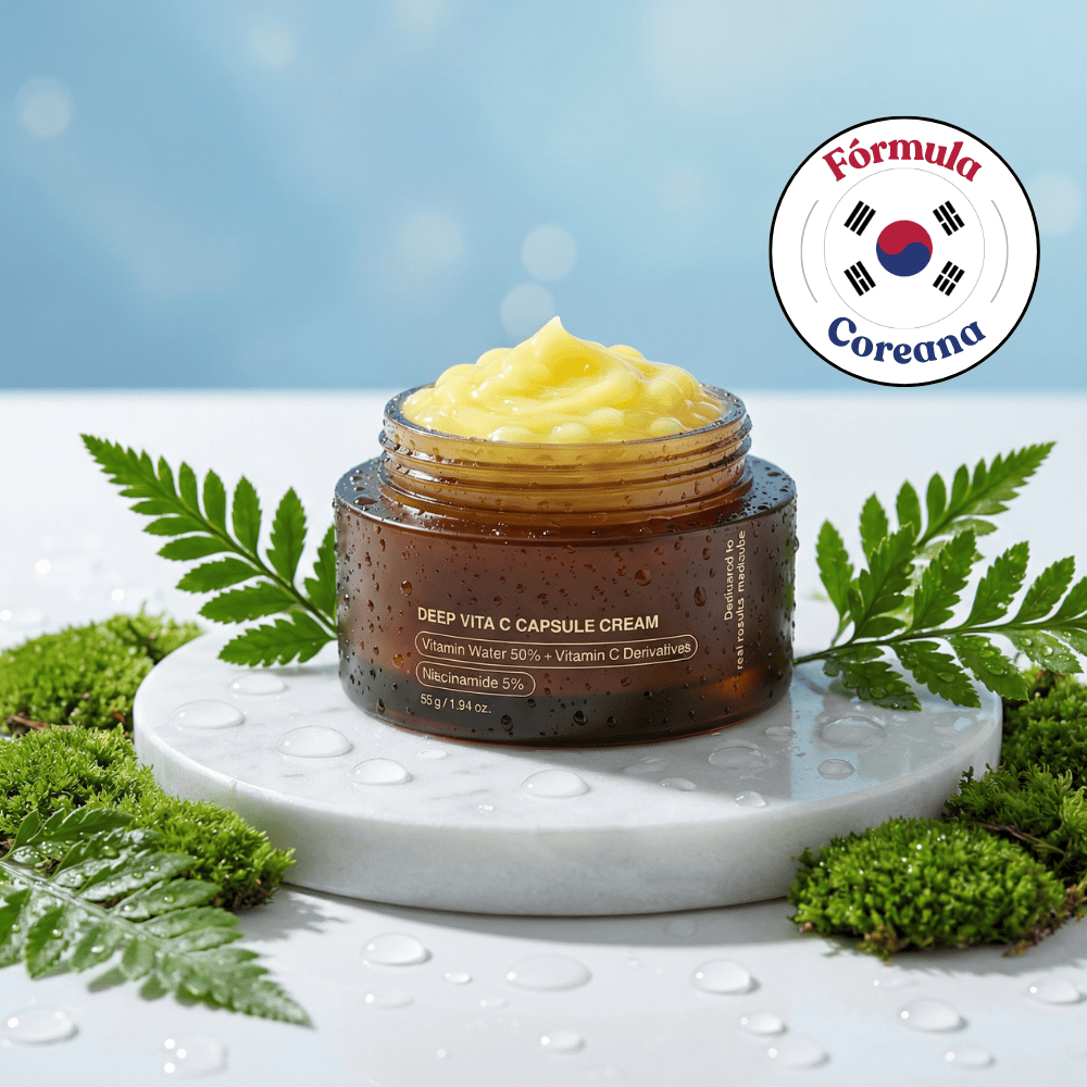 Crema facial coreana antimanchas y antimelasma con vitamina C encapsulada - C-SPHERE CAPSULE CREAM™